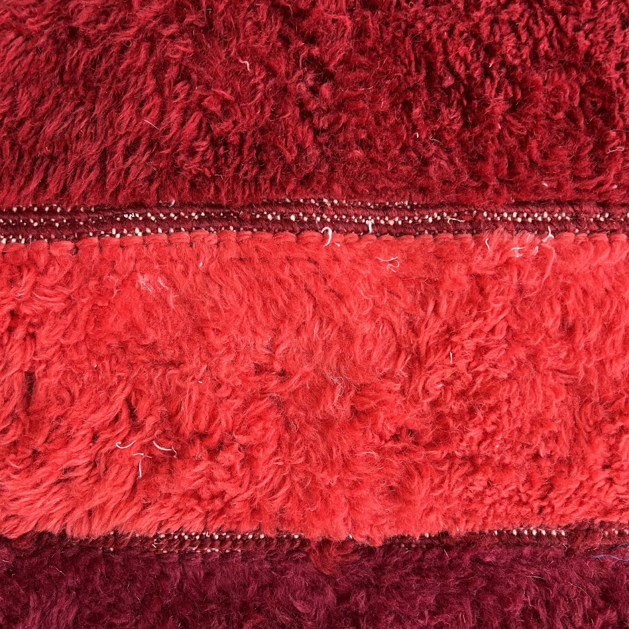 Moroccan Wool Pile Area Rug