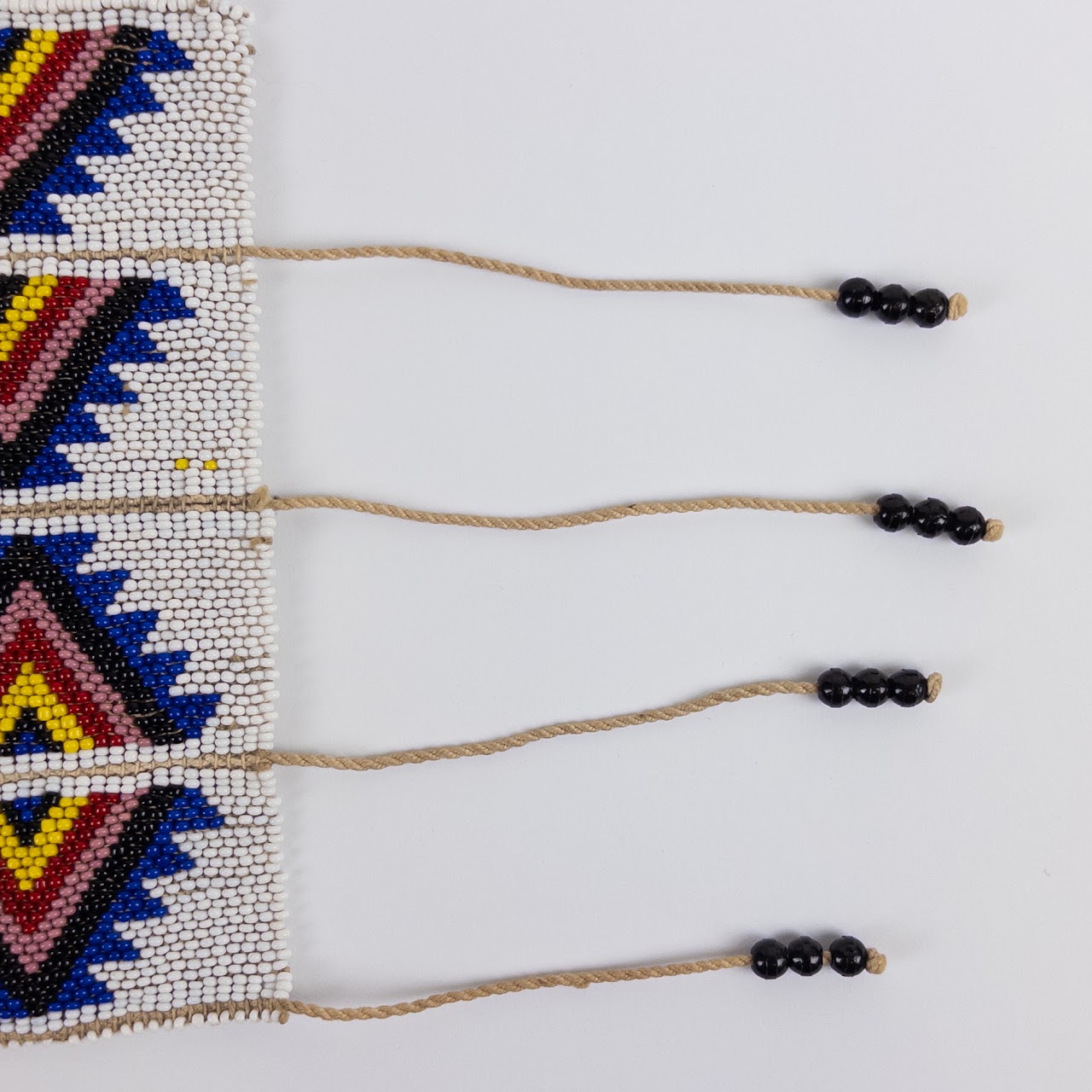 Native American Beaded Wristband Duo