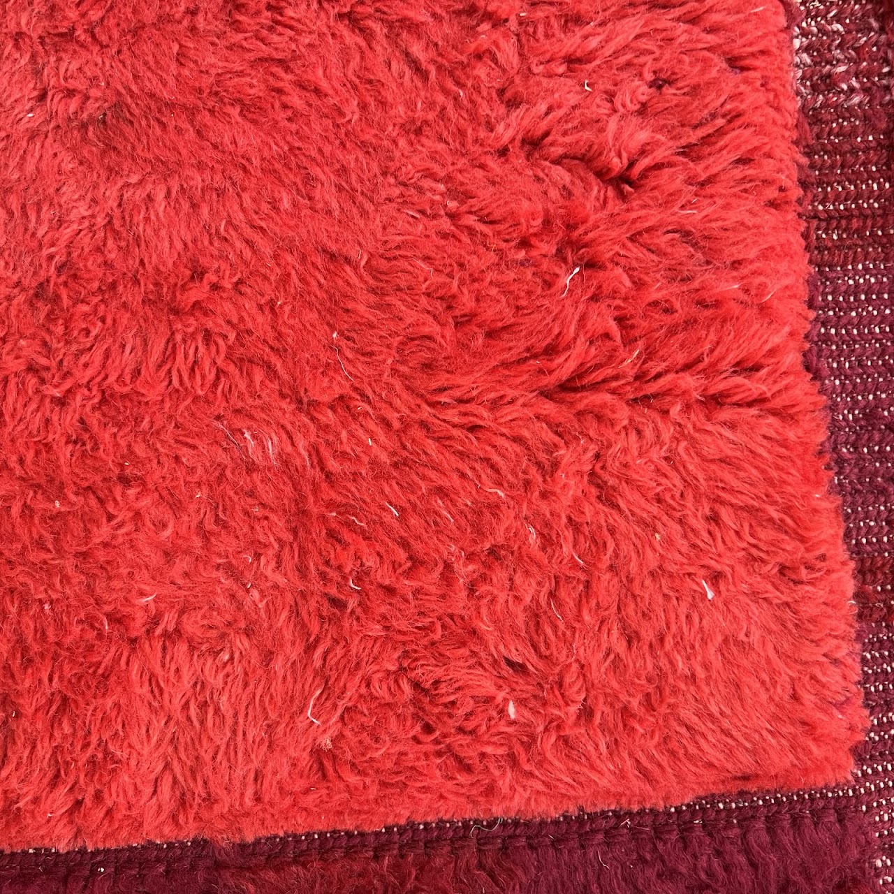 Moroccan Wool Pile Area Rug