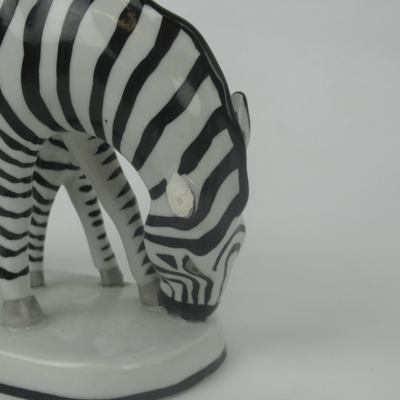 Erphila Czechoslovakia Zebra Ceramic Figurine