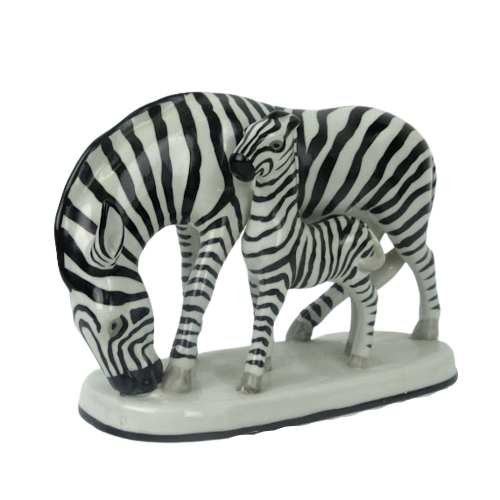 Erphila Czechoslovakia Zebra Ceramic Figurine