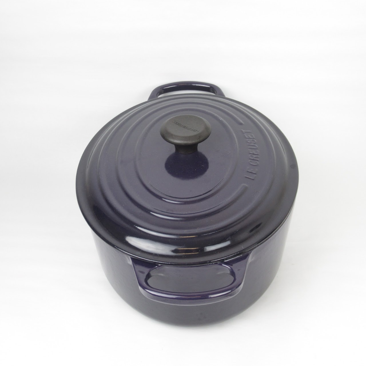 Le Creuset 31CM Oval Cast Cooker/Dutch Oven Plum