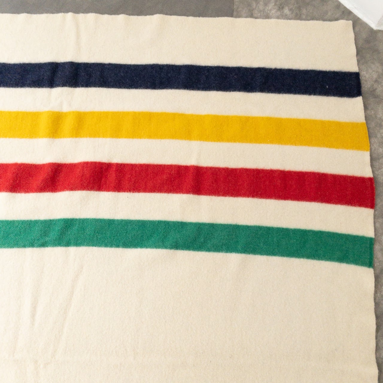 Hudson’s Bay Wool Striped Point Blanket