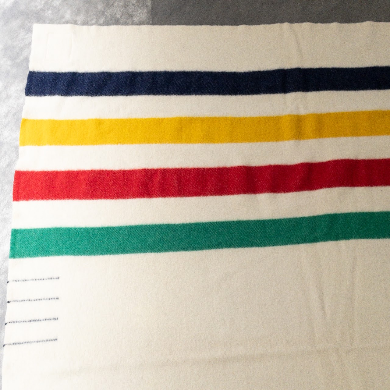 Hudson’s Bay Wool Striped Point Blanket