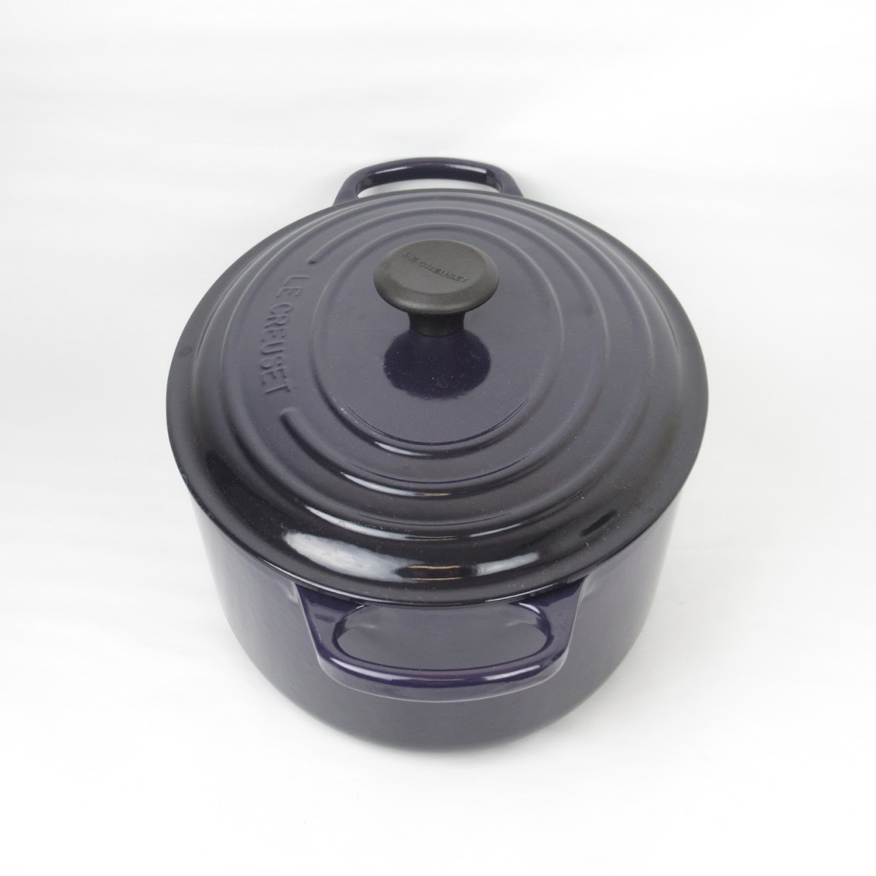 Le Creuset 31CM Oval Cast Cooker/Dutch Oven Plum