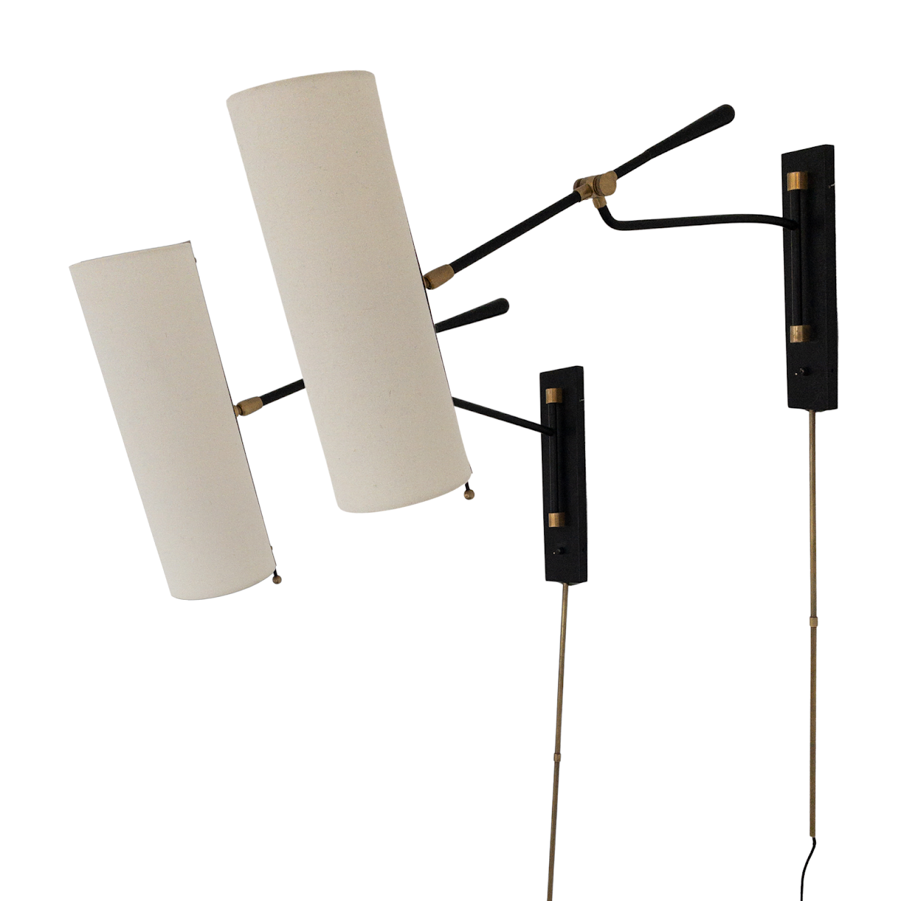 Contemporary Articulating Sconce Pair