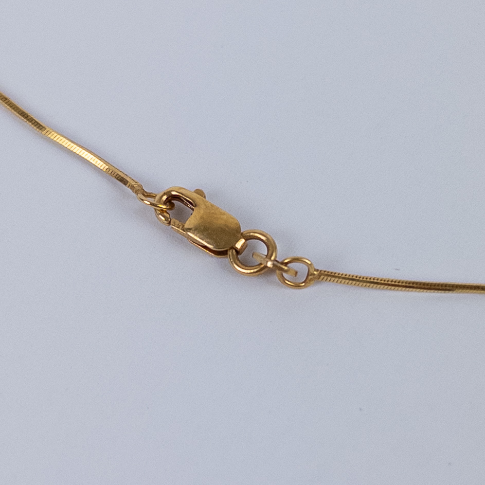 14K Gold Pendant Necklace