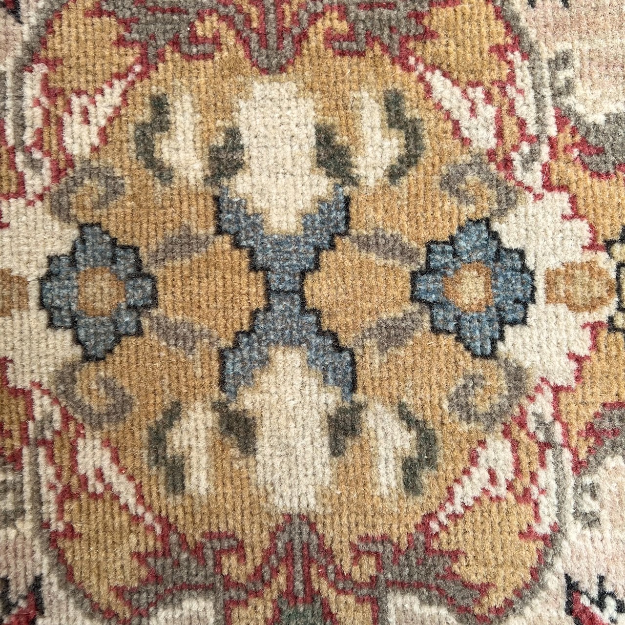 Wool Floral Area Rug