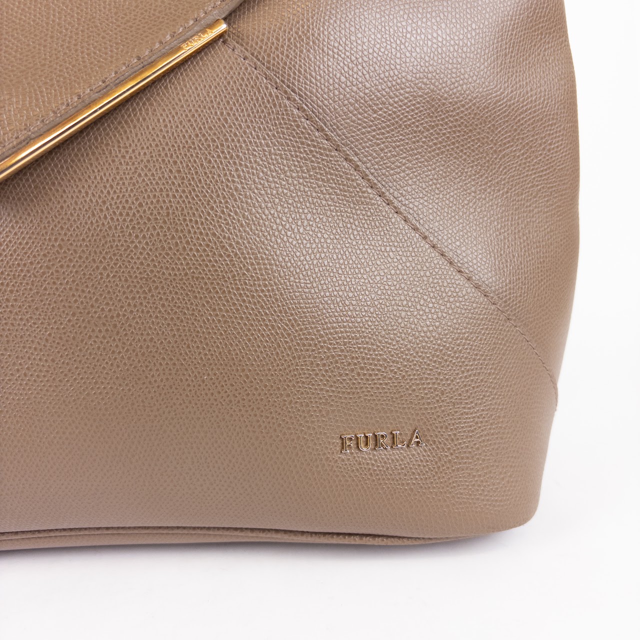 Furla Leather Envelope Satchel