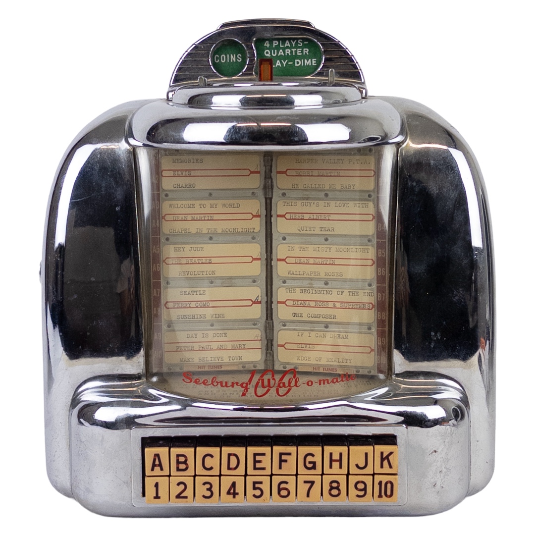 Seeburg 100 Wall-O-Mattic Vintage Jukebox Song Selector