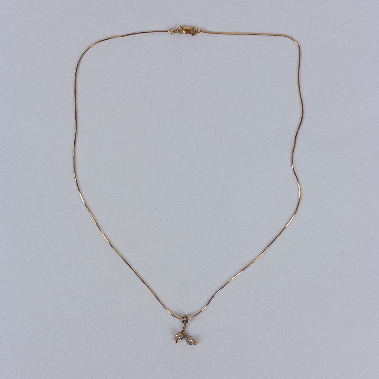 14K Gold Pendant Necklace