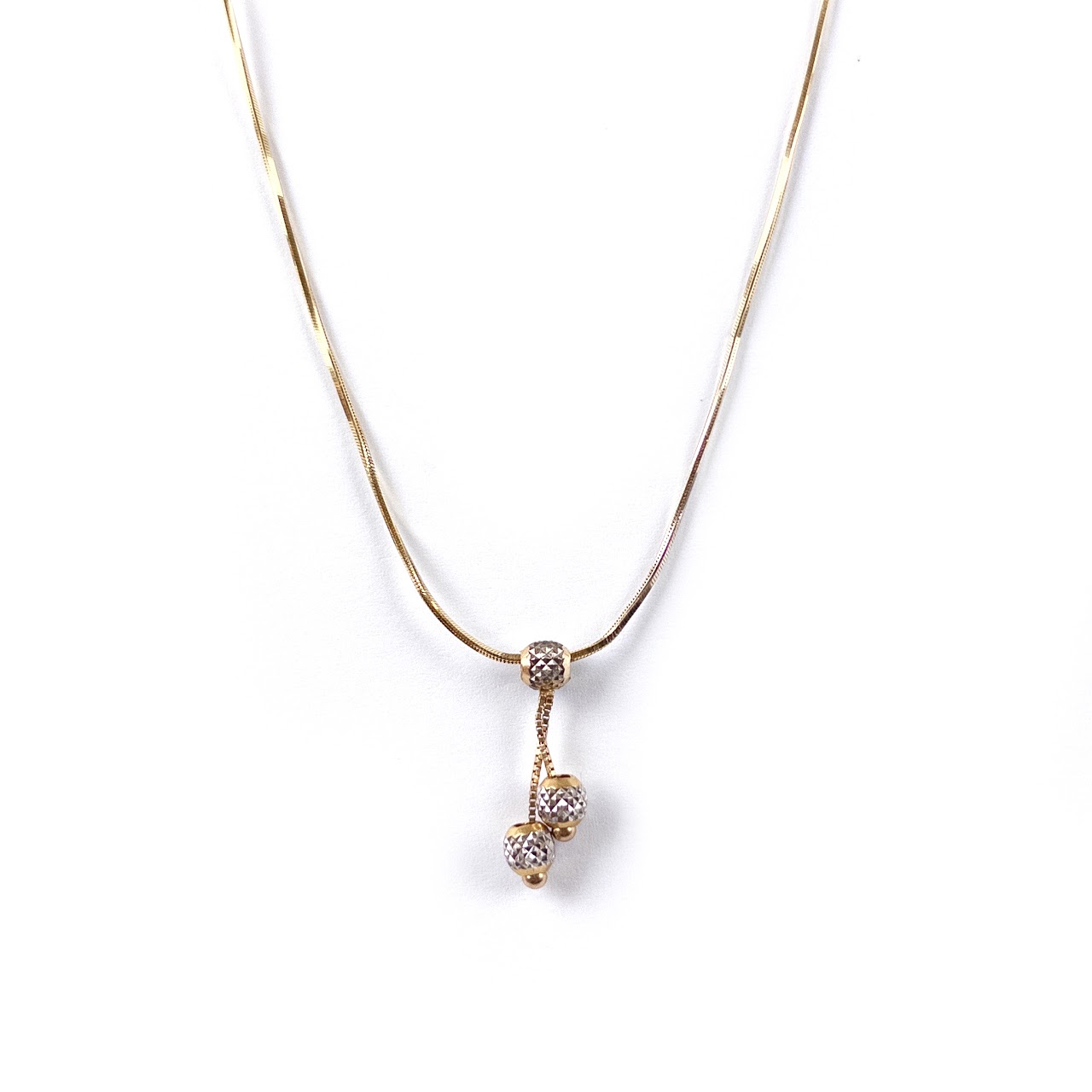 14K Gold Pendant Necklace