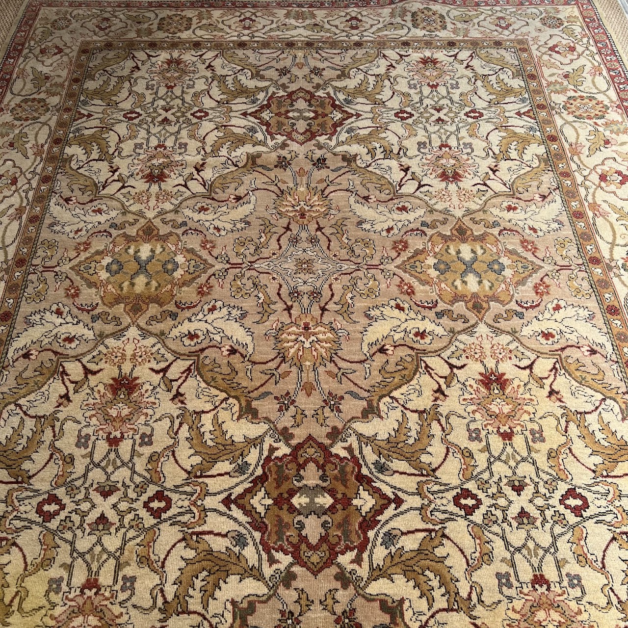 Wool Floral Area Rug