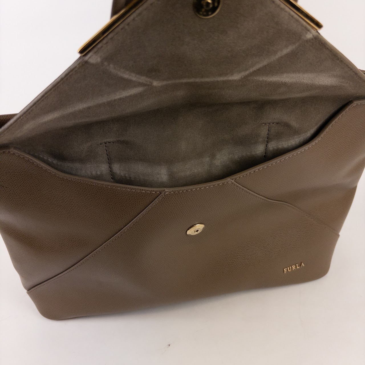 Furla Leather Envelope Satchel