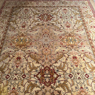 Wool Floral Area Rug