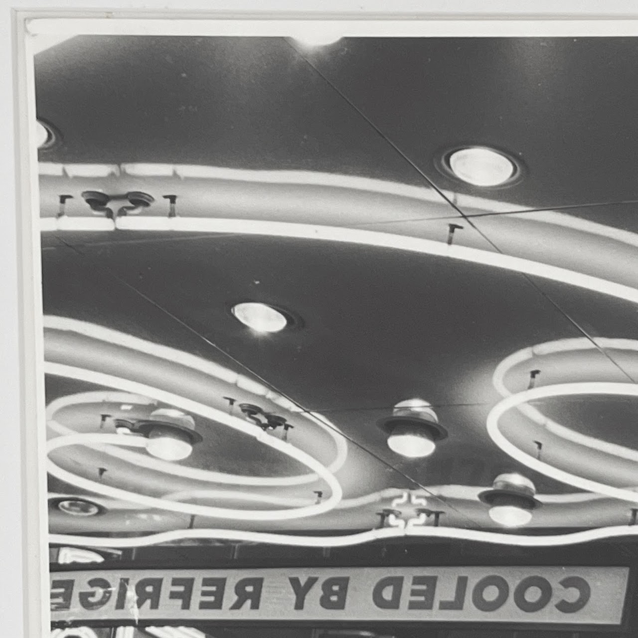 Benn Mitchell '42nd Street at Night Italian Kitchen, 1950' Silver Gelatin Photograph