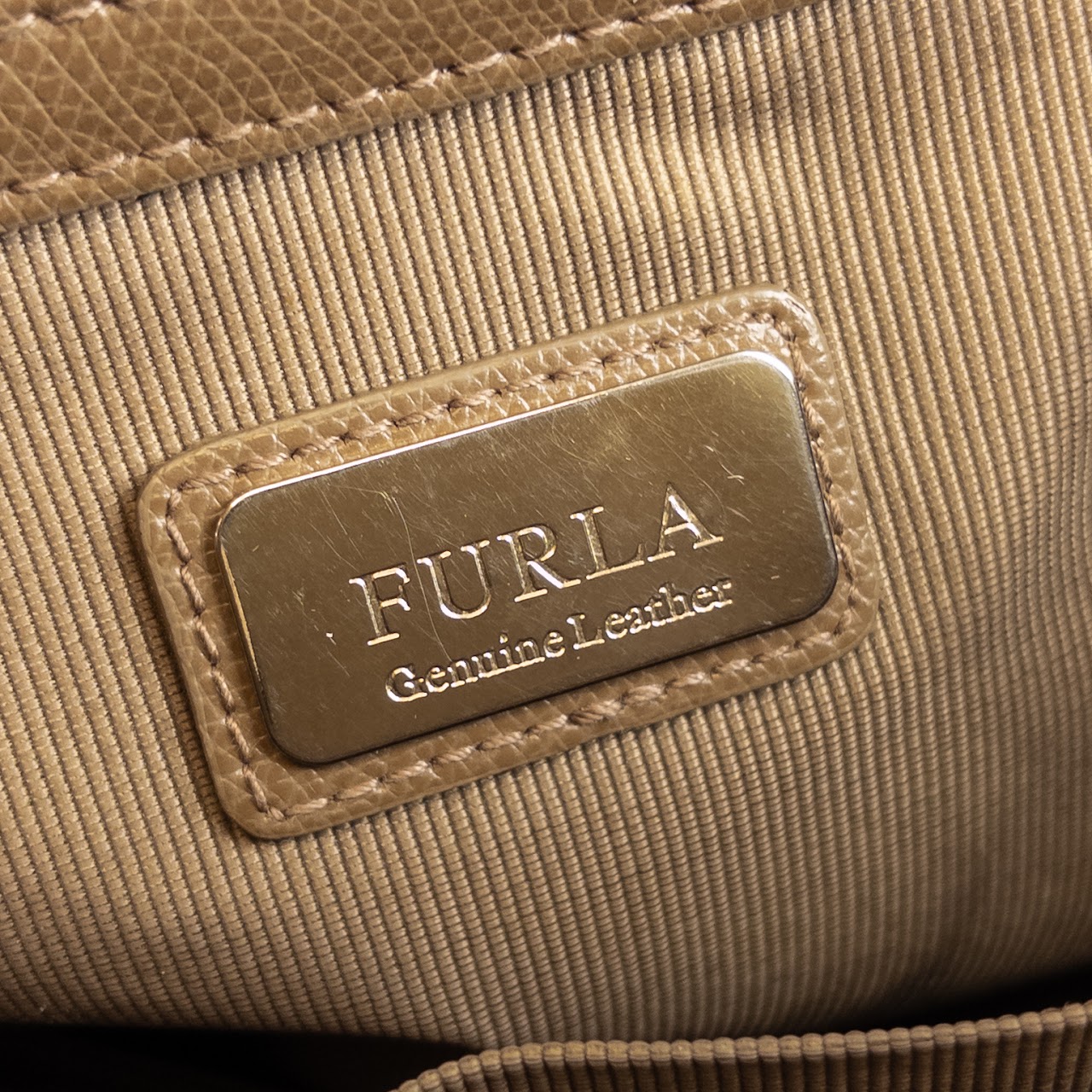 Furla Leather Envelope Satchel