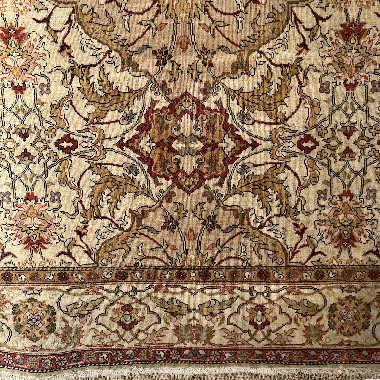 Wool Floral Area Rug