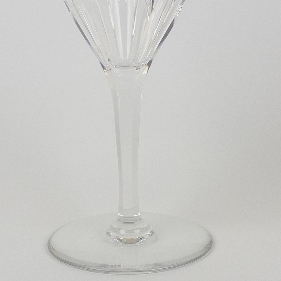 Baccarat Crystal 7" Genova Water Goblet Pair