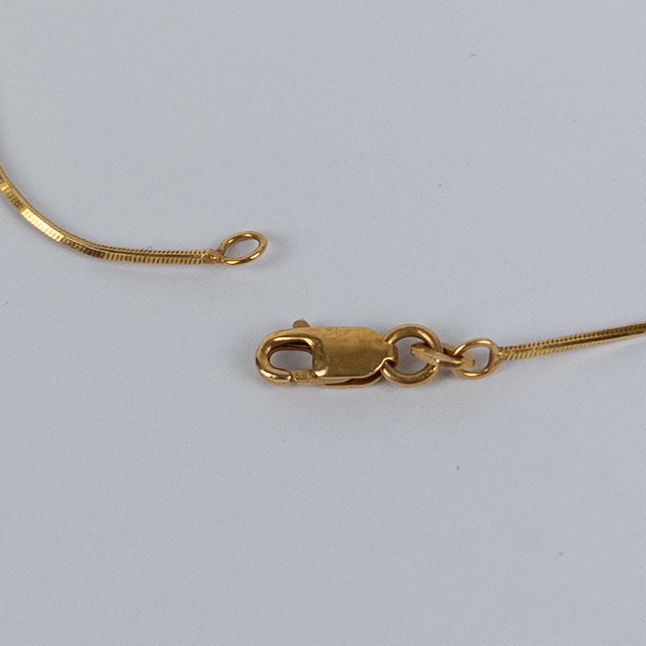 14K Gold Pendant Necklace