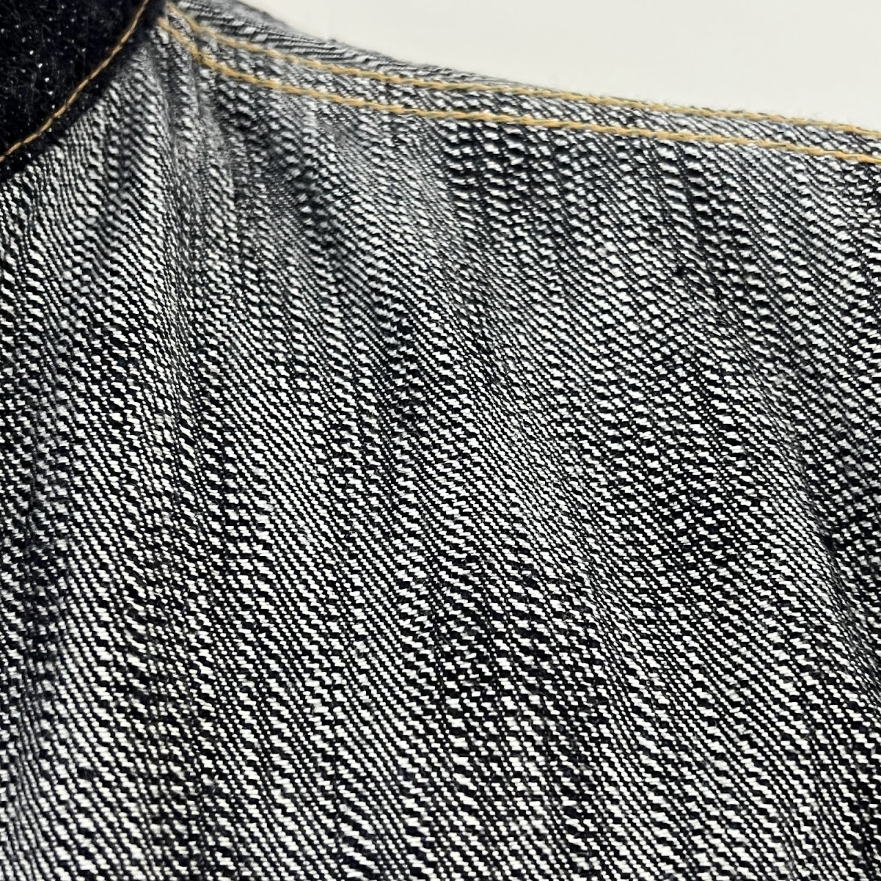 Iron Heart Japanese 16oz Indigo Slubby Selvedge Denim Type III Jacket