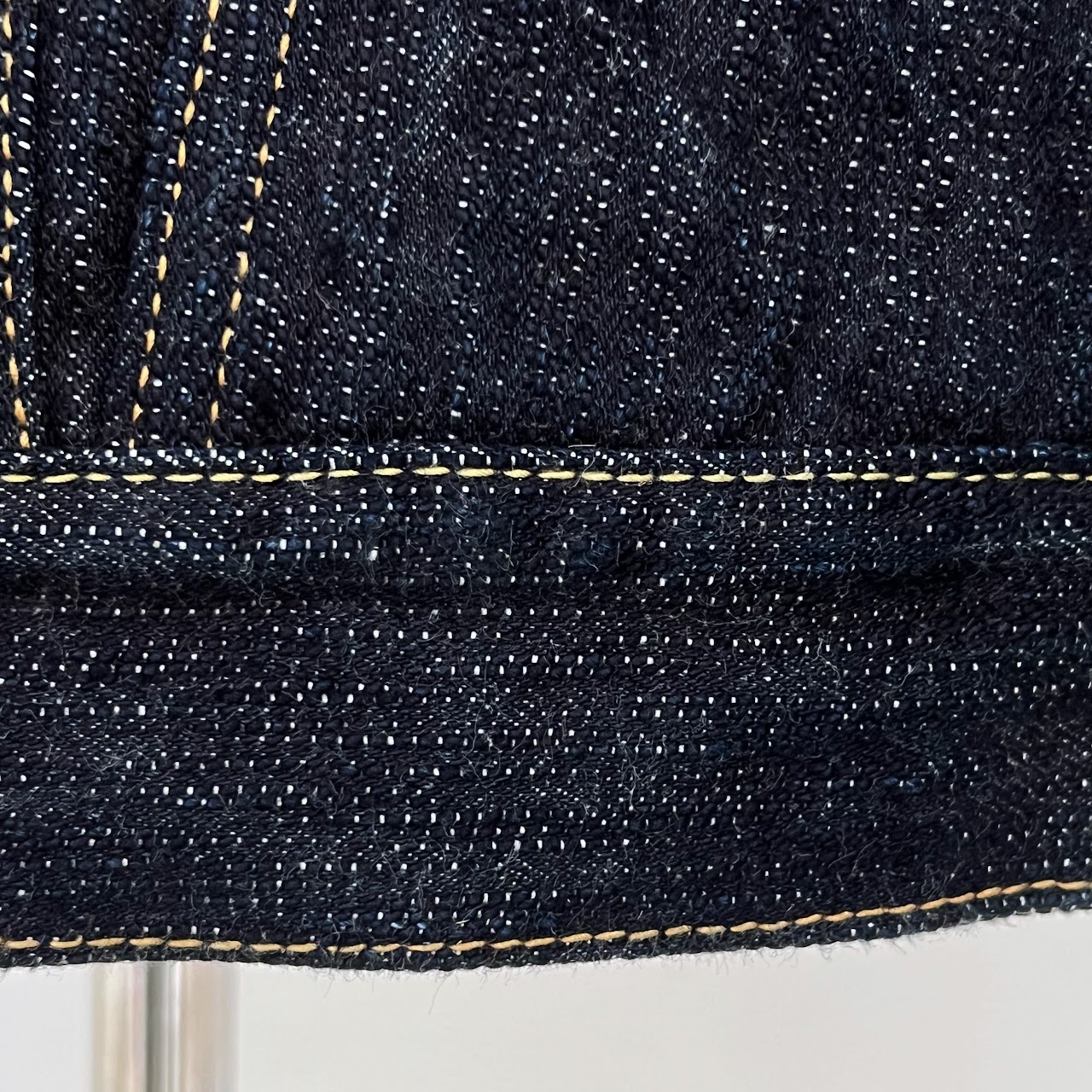 Iron Heart Japanese 16oz Indigo Slubby Selvedge Denim Type III Jacket