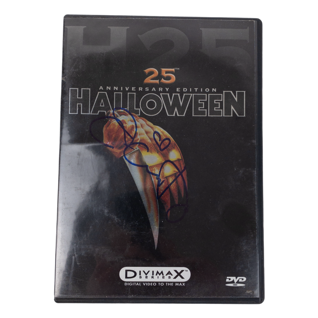 Jamie Lee Curtis Signed 25th Anniversary 'Halloween' DVD Set