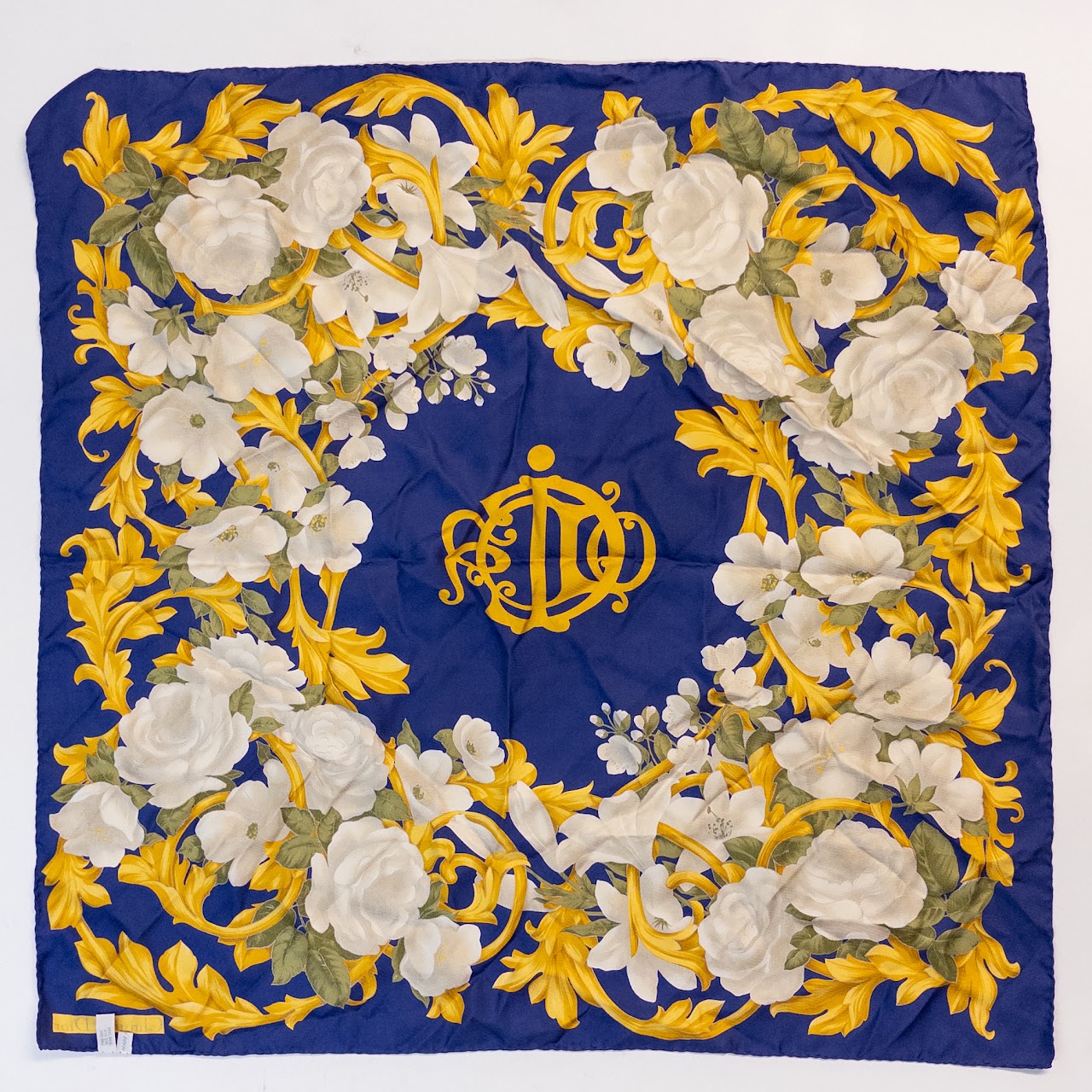 Christian Dior Floral Baroque Scarf