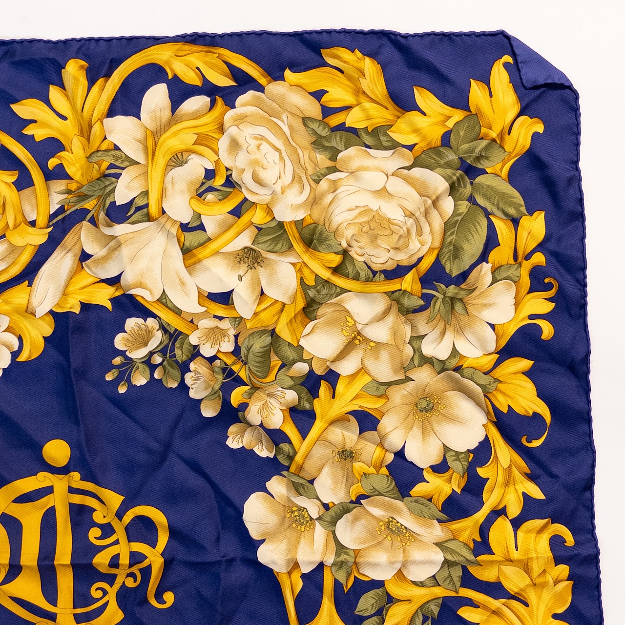 Christian Dior Floral Baroque Scarf