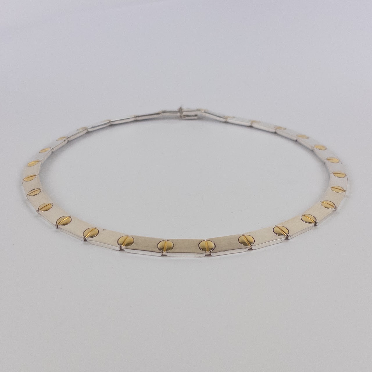 Sterling Silver and Vermeil Milor Necklace