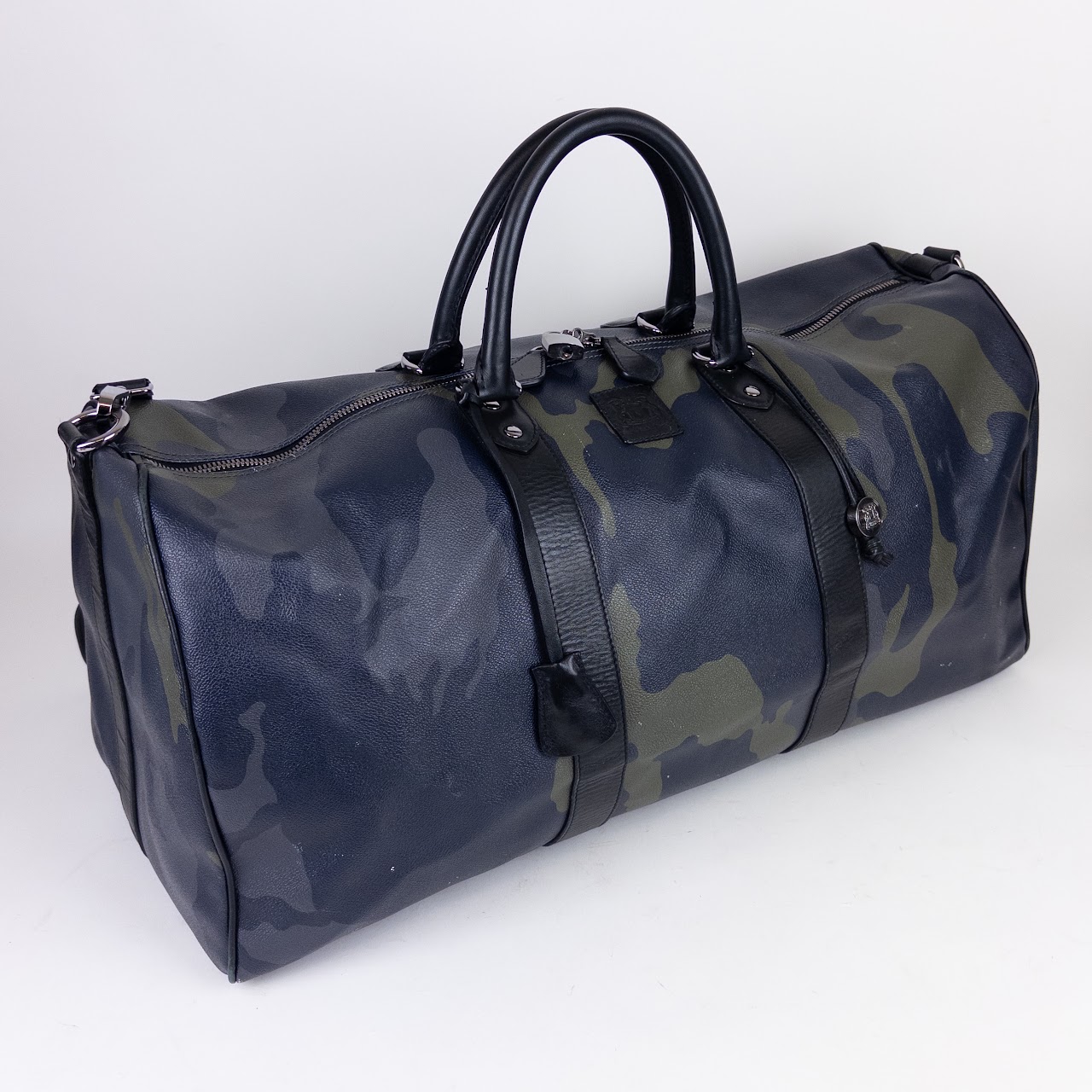 Trussardi Camouflage Duffel Bag