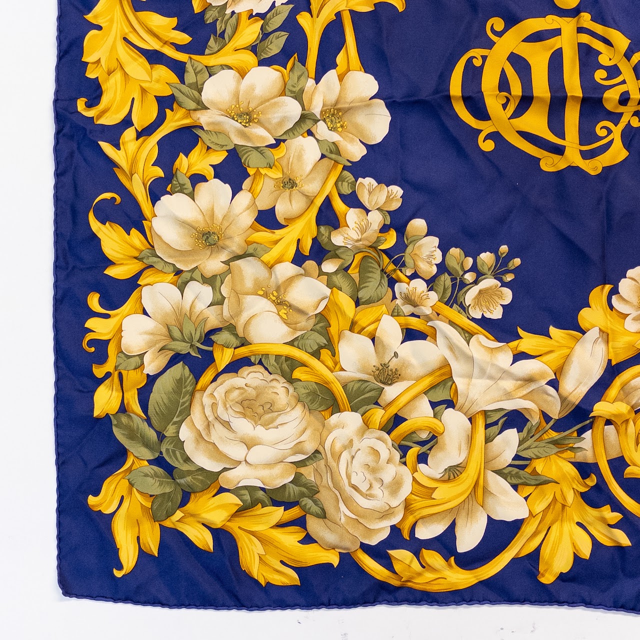 Christian Dior Floral Baroque Scarf