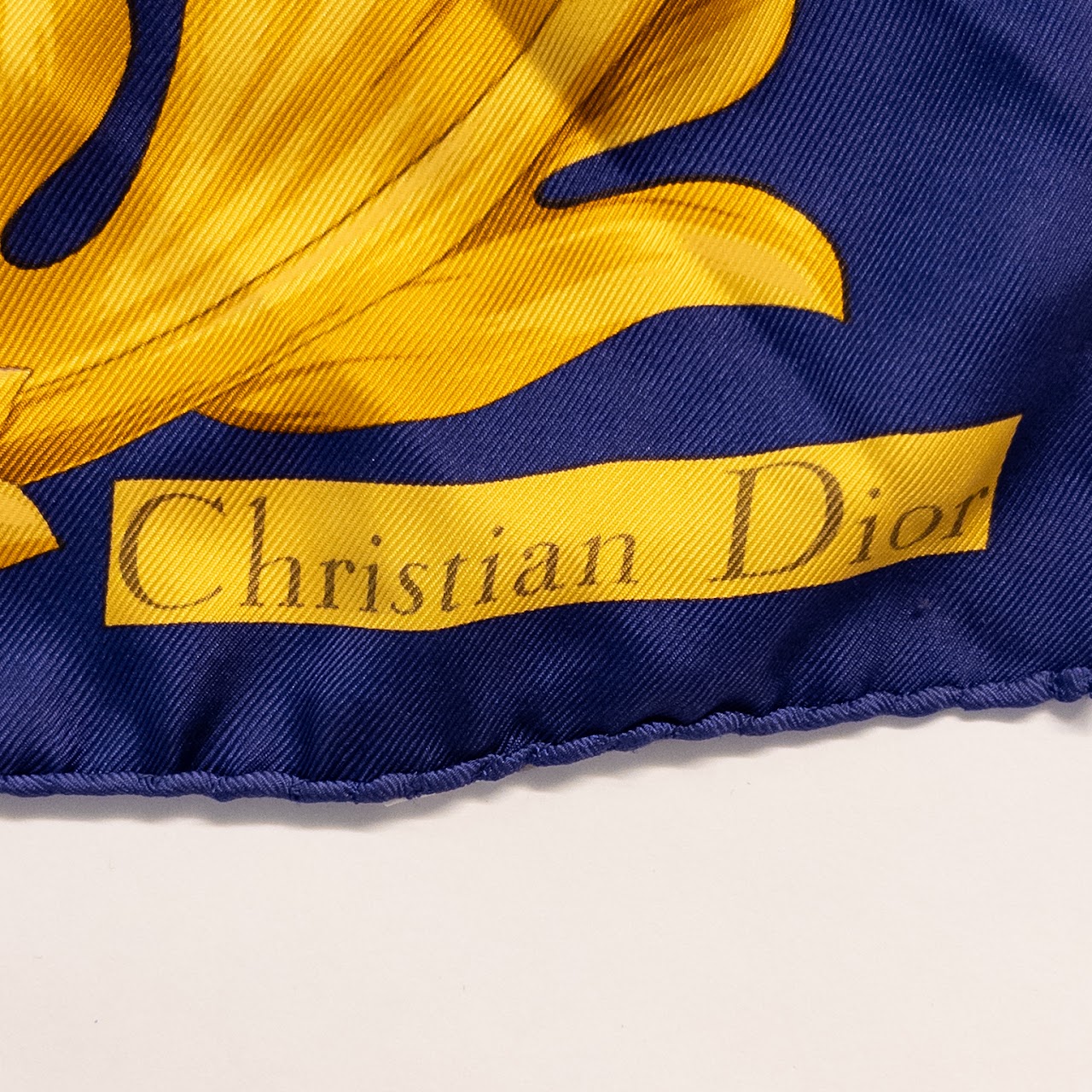 Christian Dior Floral Baroque Scarf