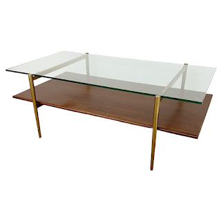 Williams Sonoma Two-Tier Art Display Coffee Table