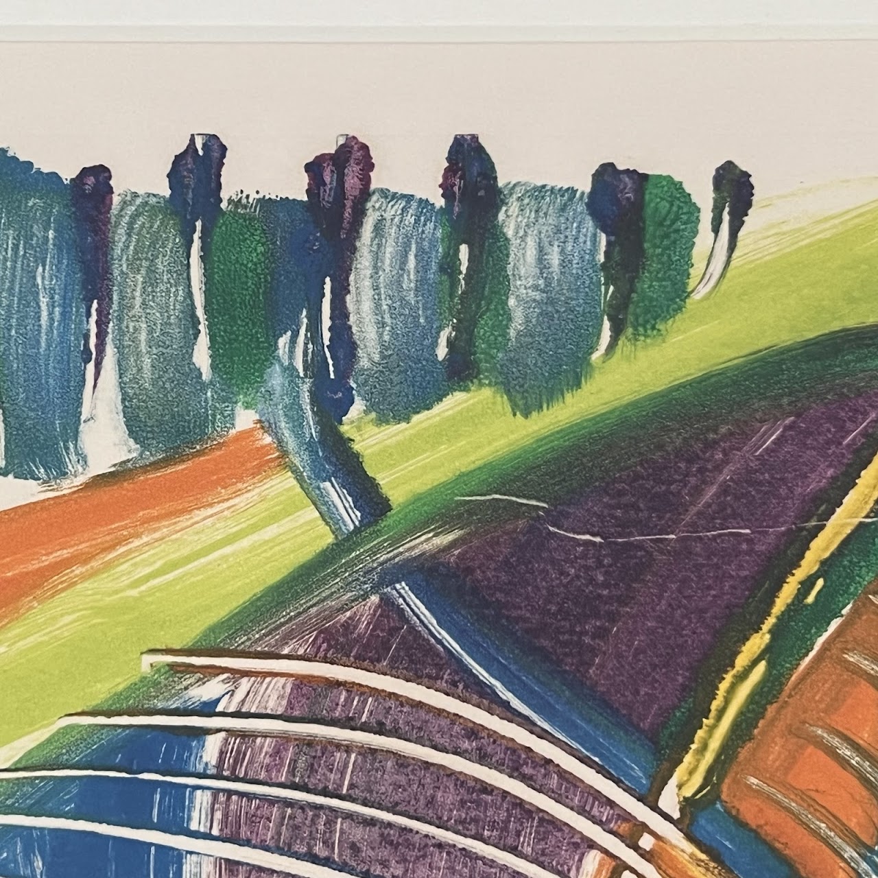 Florence Neal 'Fossil Fuels' Signed Monotype #1