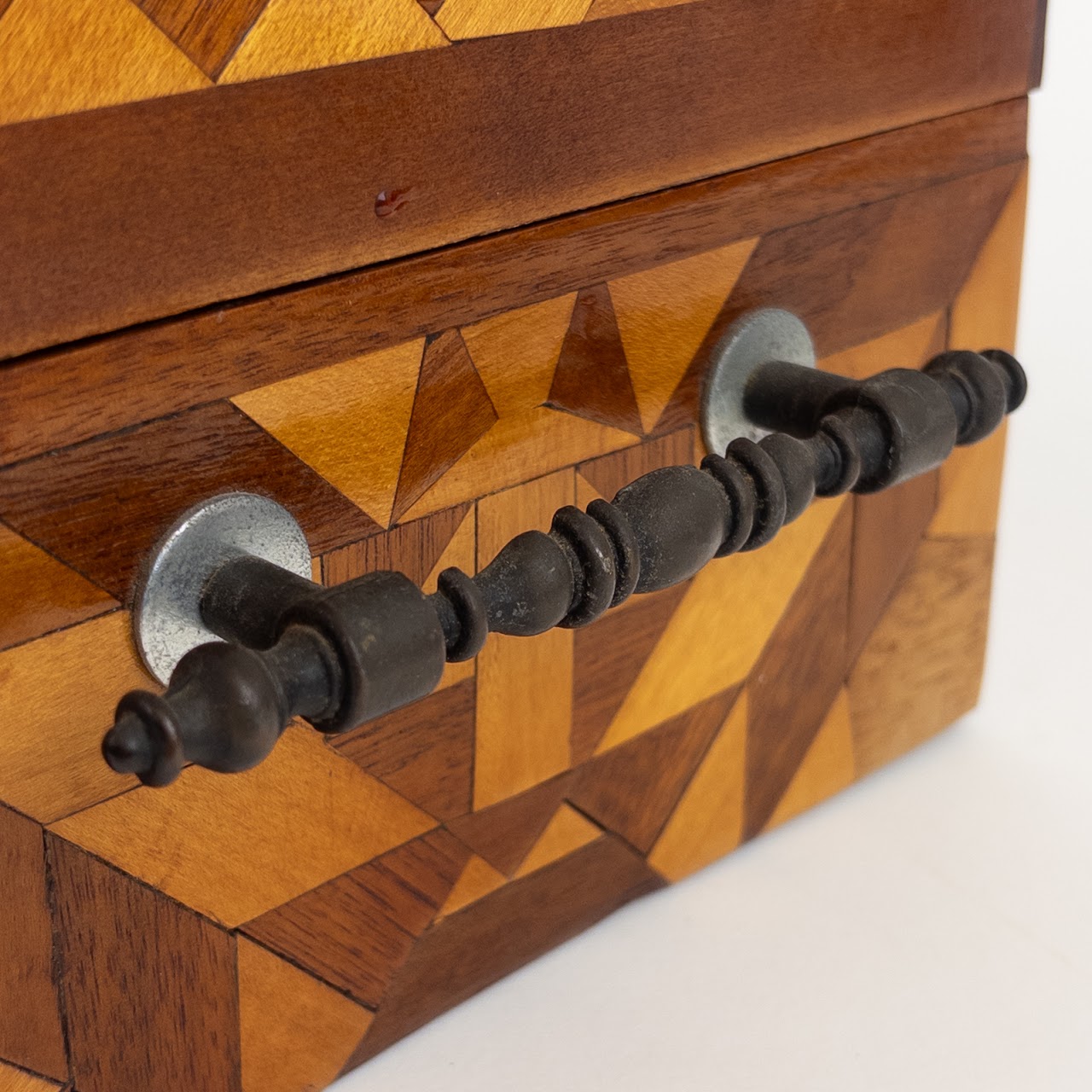 Moravian Styled Inlaid Wooden Box