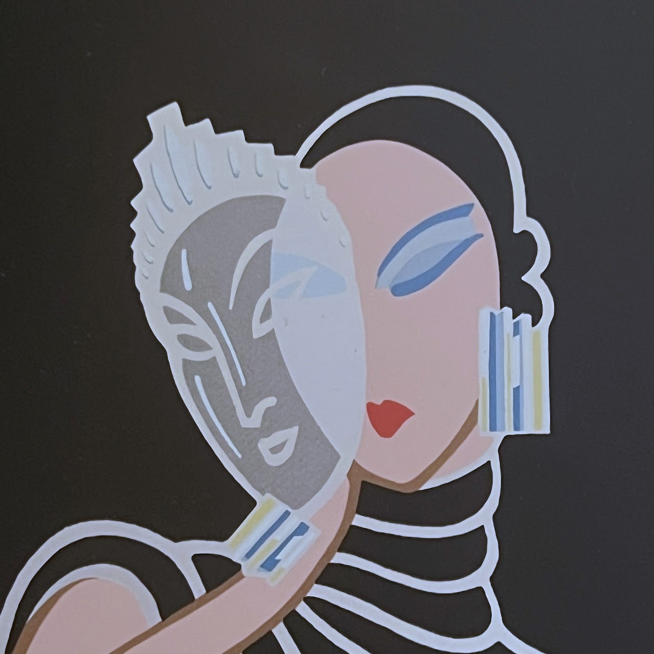 Erté Mirage Editions Grosvenor Gallery Silkscreen Poster, 1978