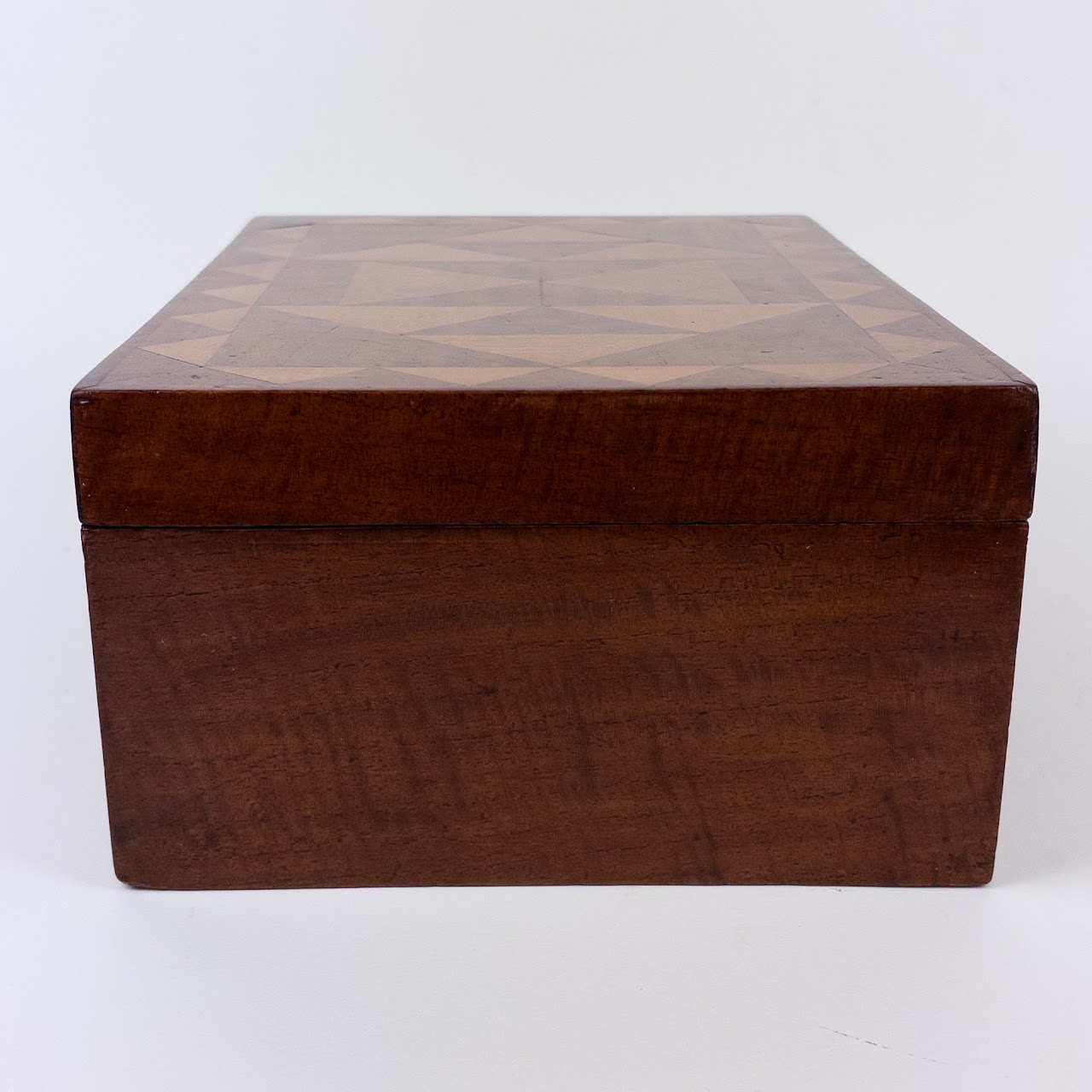 Vintage Marquetry Jewelry Box