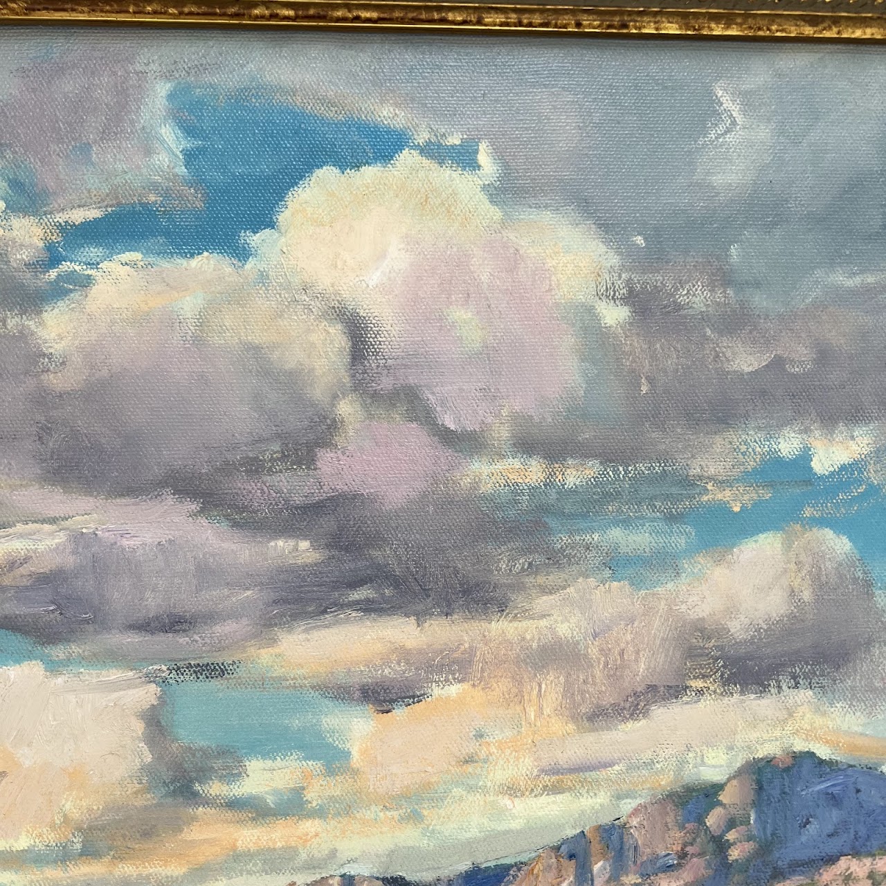 Paul Youngman 'Cloud Dance' Signed Oil Landscape Painting