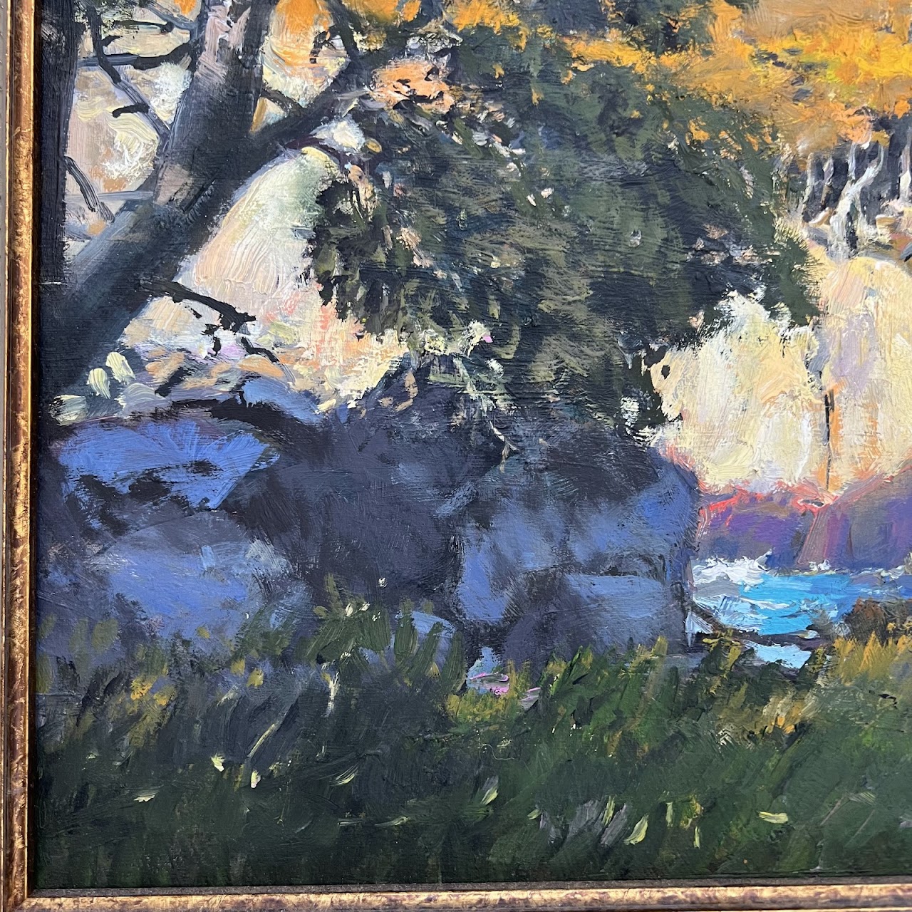 Paul Youngman 'Last Light' Signed Oil Landscape Painting