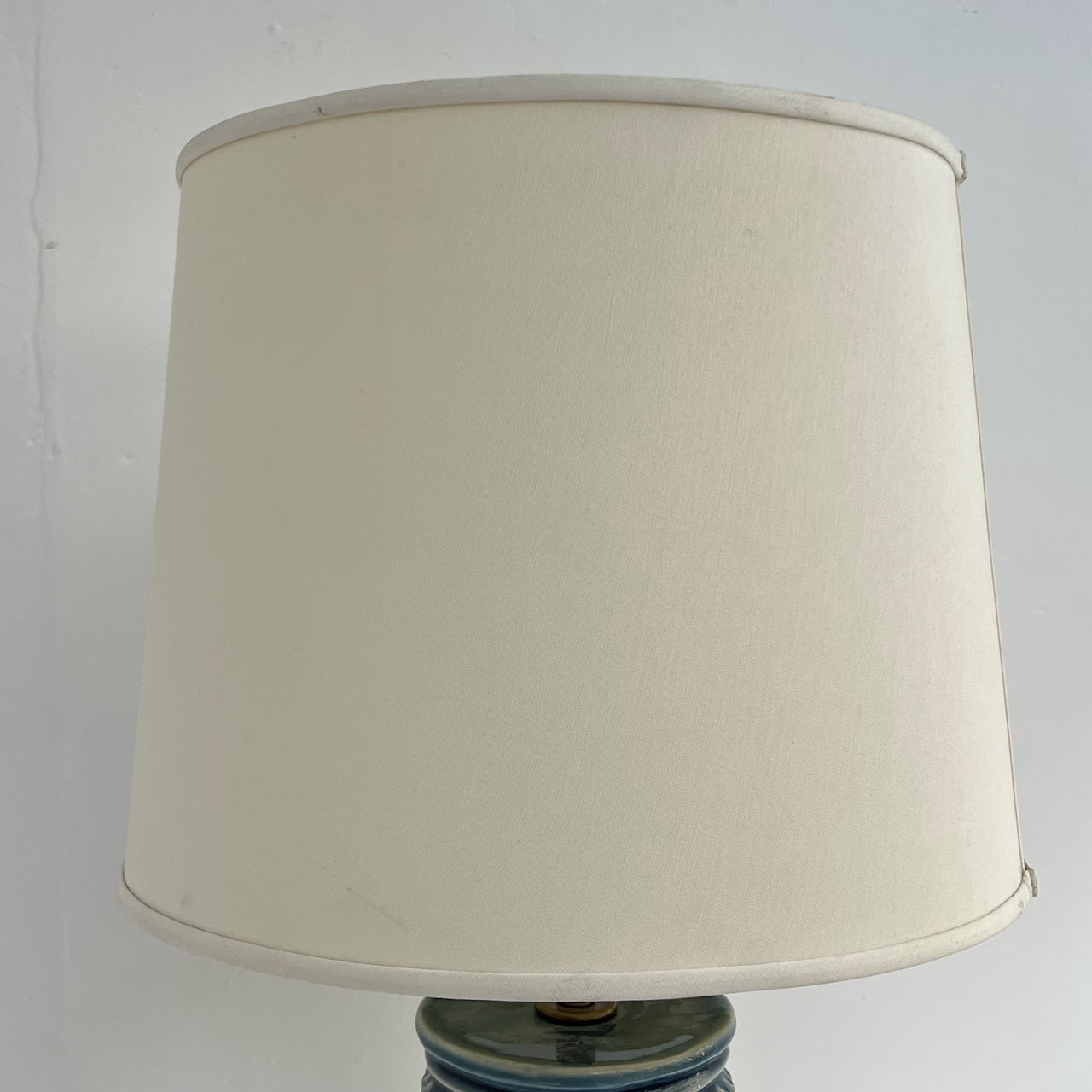 Studio Ceramic Reeded Table Lamp