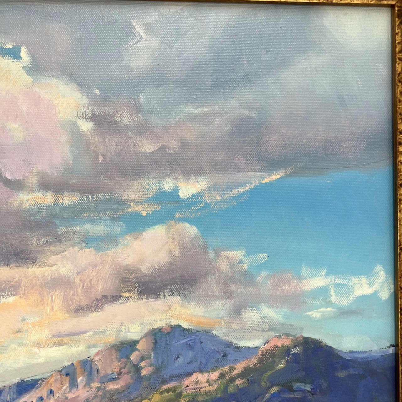 Paul Youngman 'Cloud Dance' Signed Oil Landscape Painting