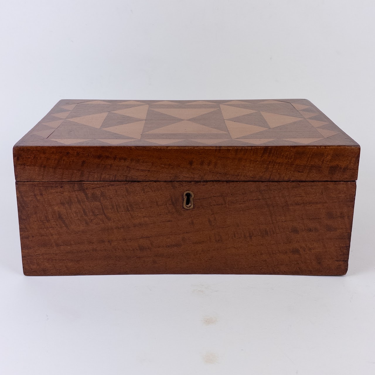 Vintage Marquetry Jewelry Box