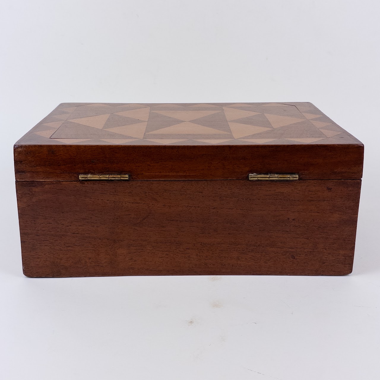 Vintage Marquetry Jewelry Box