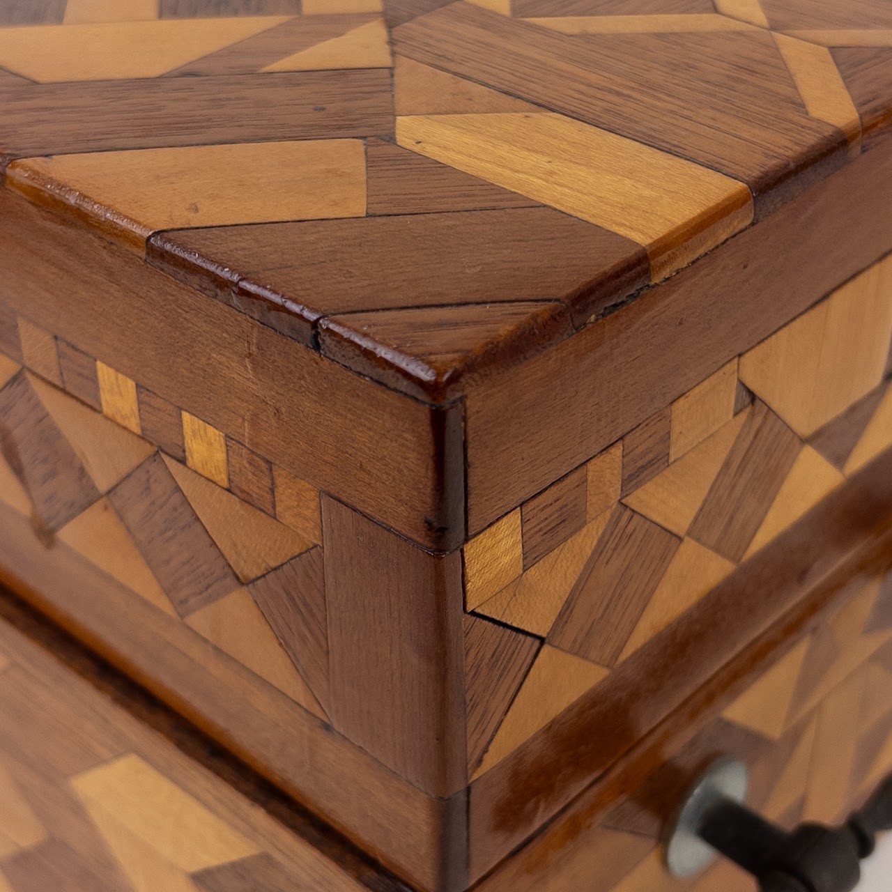 Moravian Styled Inlaid Wooden Box