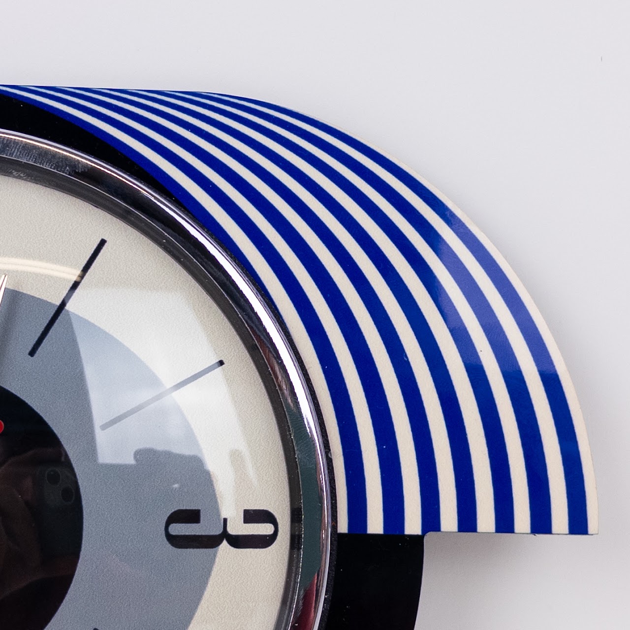 Royale Formica Eye Kandy Kitchen Wall Clock by David Breese