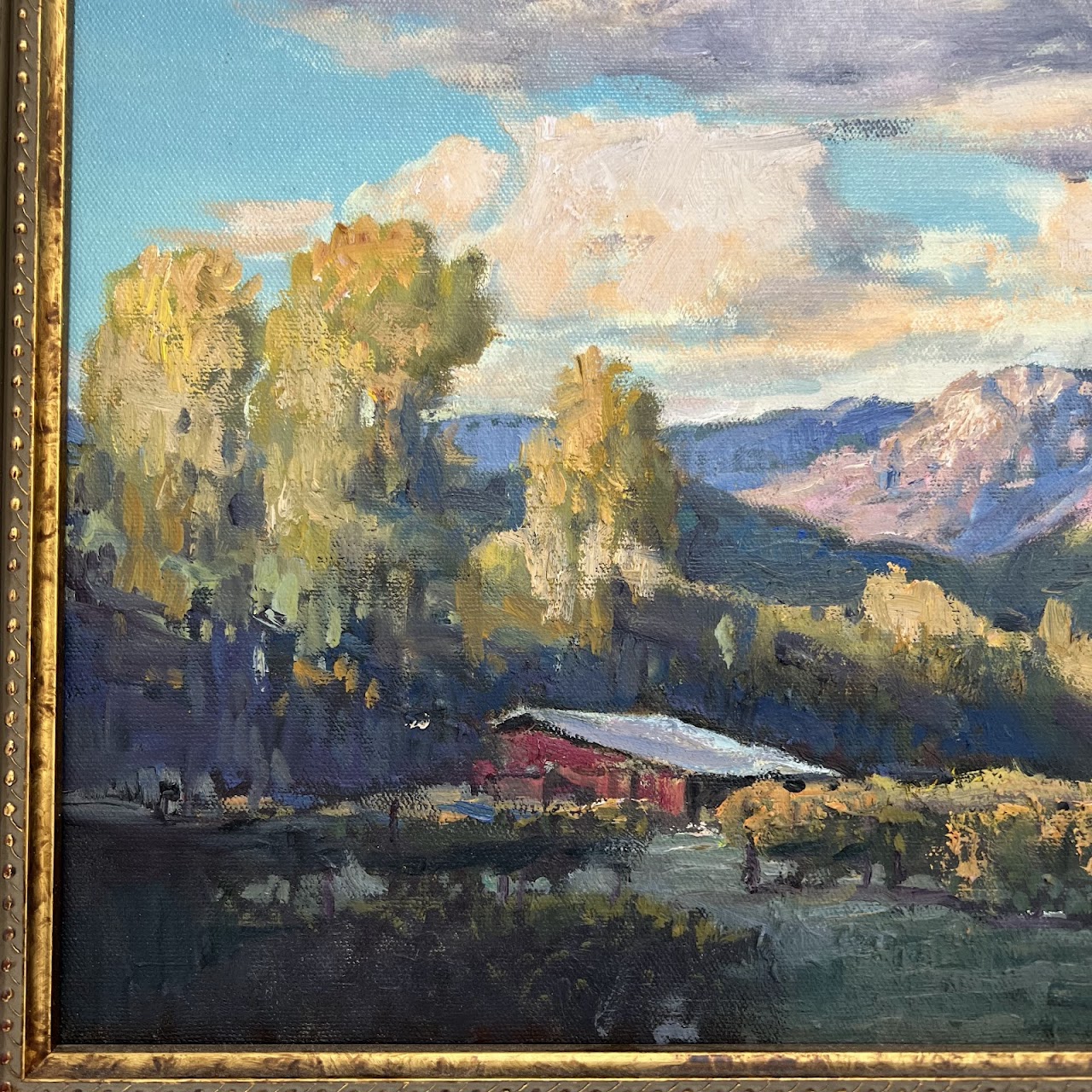 Paul Youngman 'Cloud Dance' Signed Oil Landscape Painting