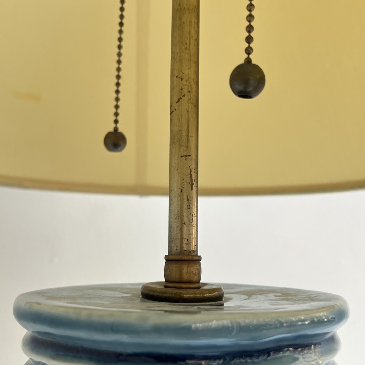 Studio Ceramic Reeded Table Lamp