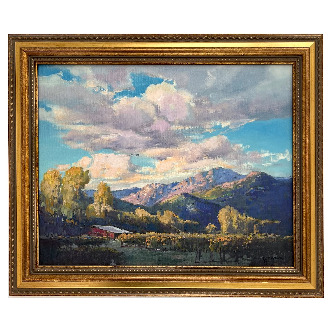 Paul Youngman 'Cloud Dance' Signed Oil Landscape Painting