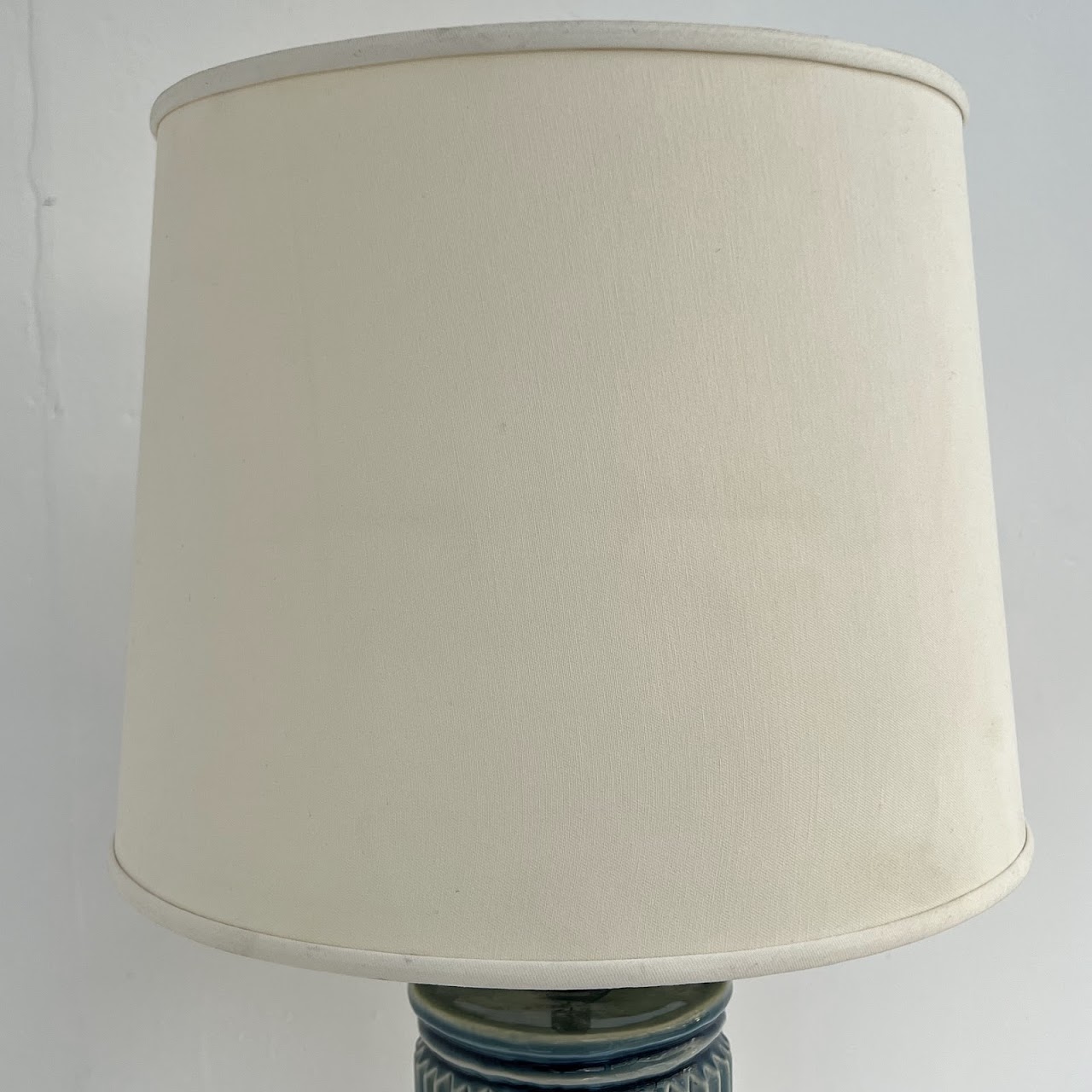 Studio Ceramic Reeded Table Lamp